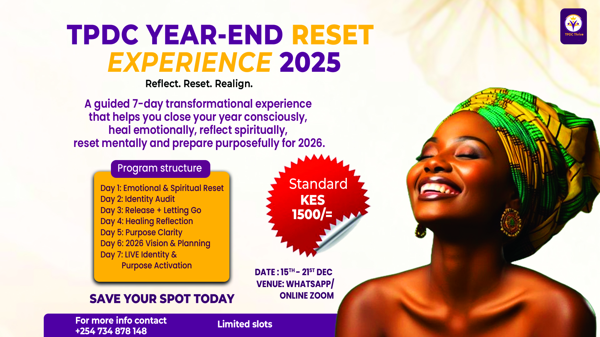YEAR-END RESET EXPERIENCE 2025