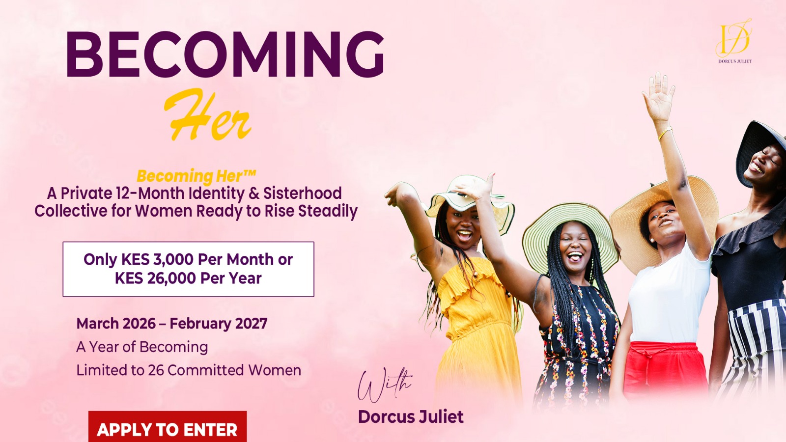 Becoming Her™.  The Women’s Identity & Self-Leadership Collective